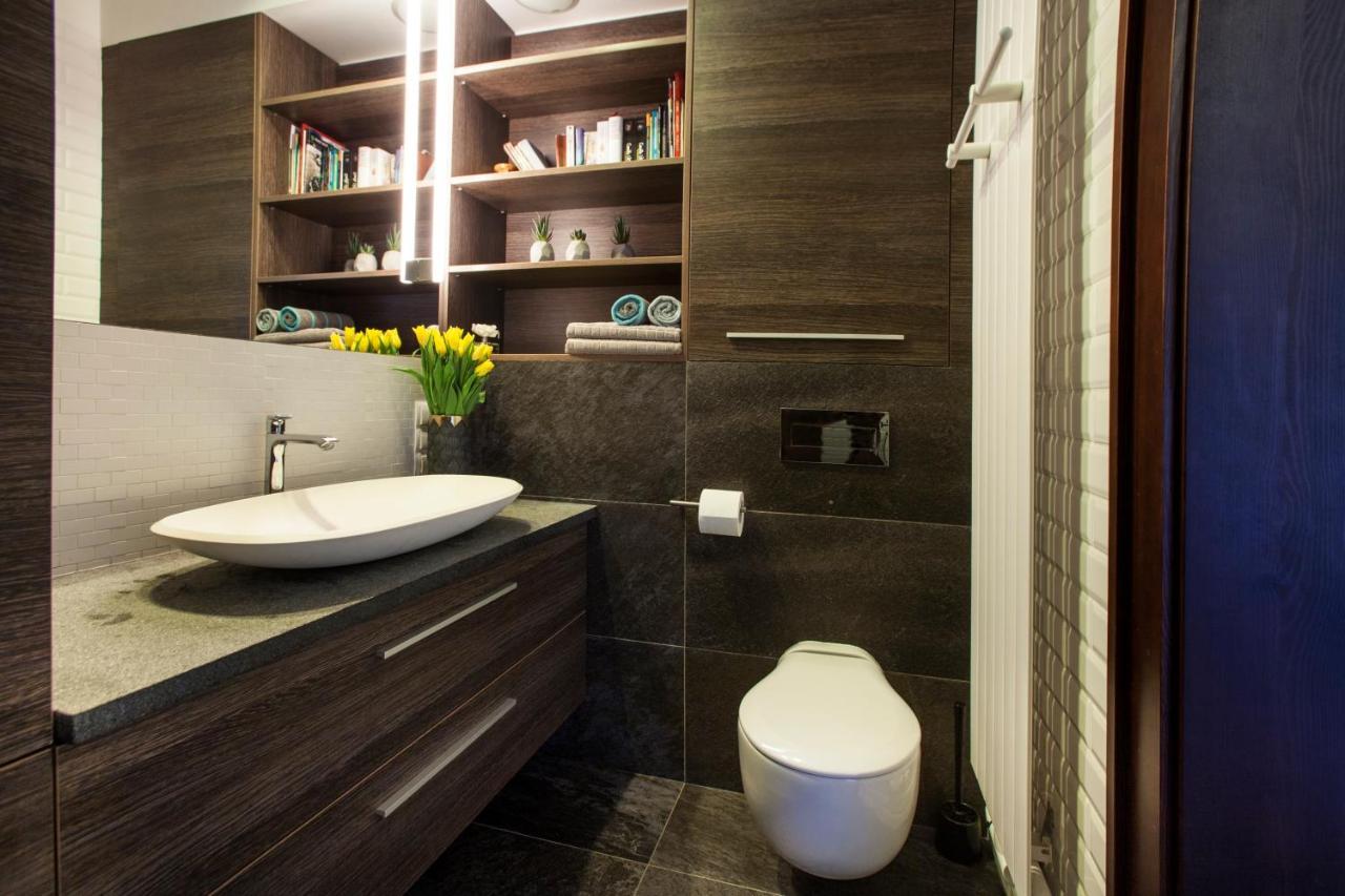 Apartament Panorama Gor - Centrum Miasta Z Widokiem Na Szrenice 斯克拉斯卡波伦巴 外观 照片