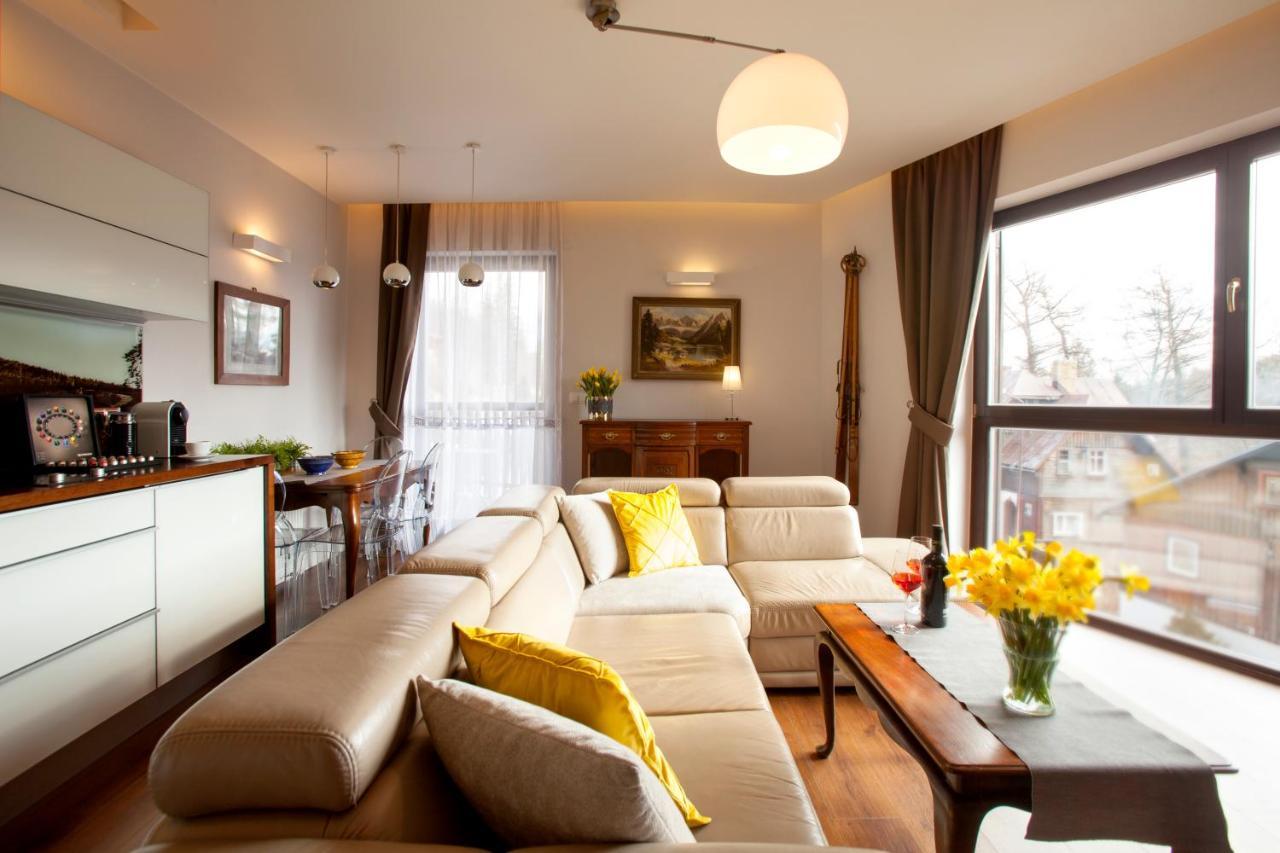 Apartament Panorama Gor - Centrum Miasta Z Widokiem Na Szrenice 斯克拉斯卡波伦巴 外观 照片