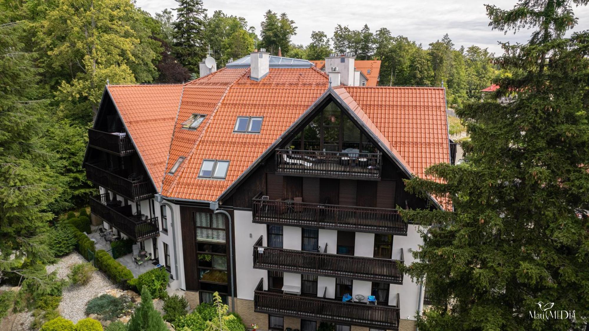 Apartament Panorama Gor - Centrum Miasta Z Widokiem Na Szrenice 斯克拉斯卡波伦巴 外观 照片