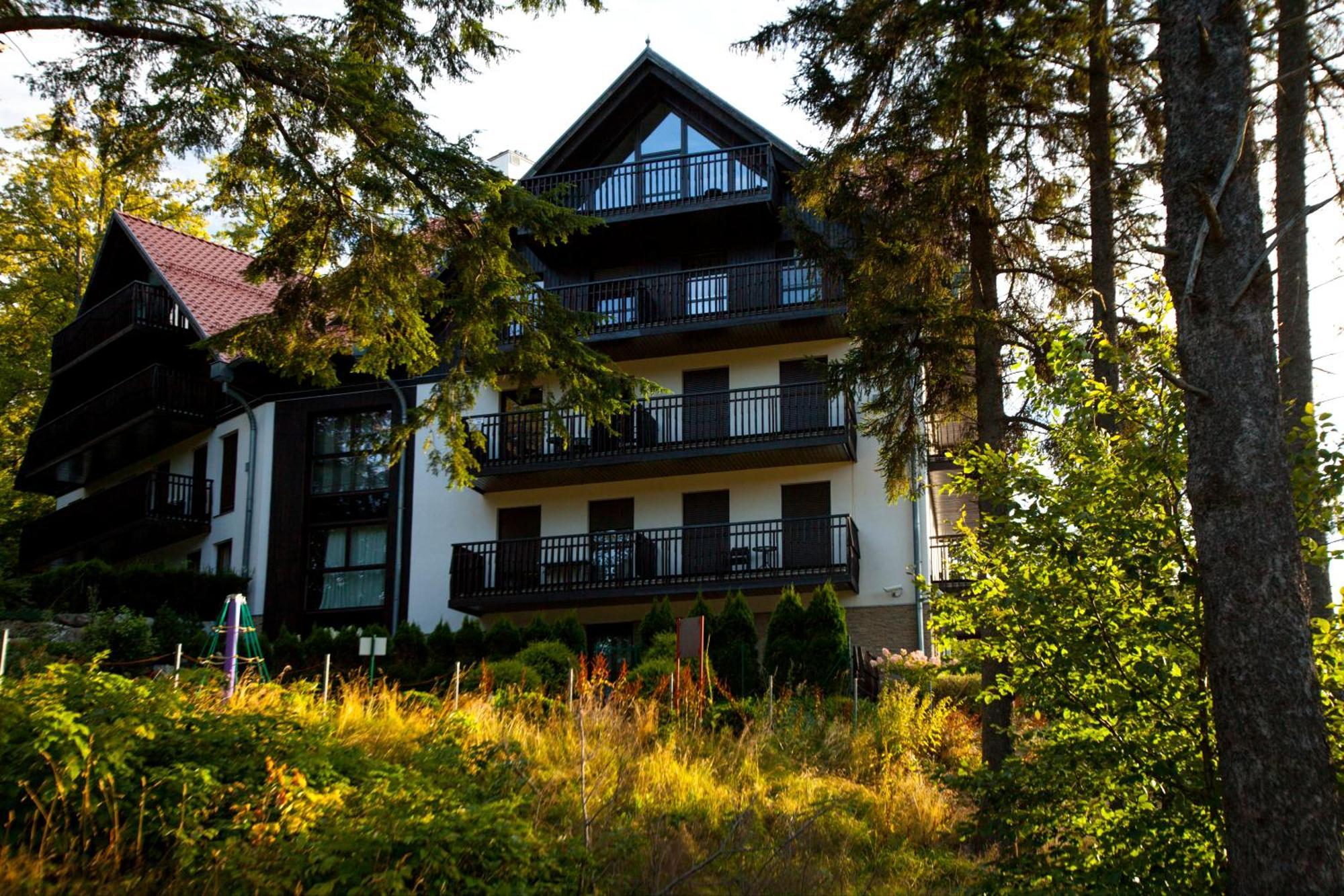 Apartament Panorama Gor - Centrum Miasta Z Widokiem Na Szrenice 斯克拉斯卡波伦巴 外观 照片